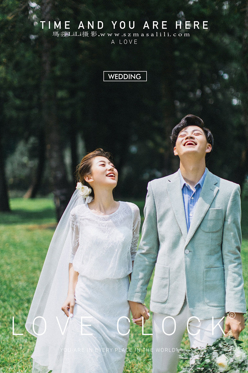 陈先生&刘小姐夫妇小清新唯美森系婚纱照        深圳婚纱摄影玛莎莉莉出品