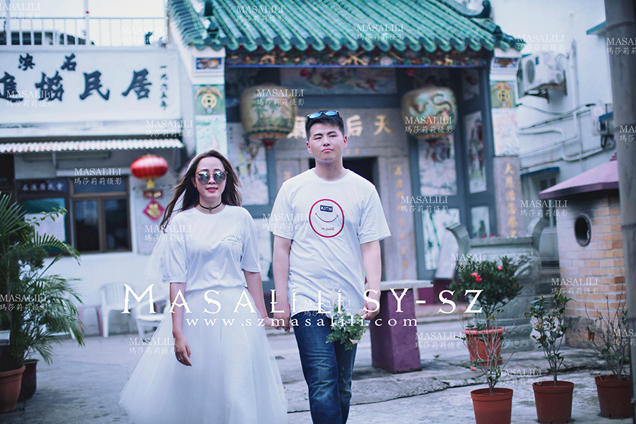 葛小姐&耿先生文艺旅拍香港婚纱照                               旅游婚纱摄影瑪莎LiLi出品