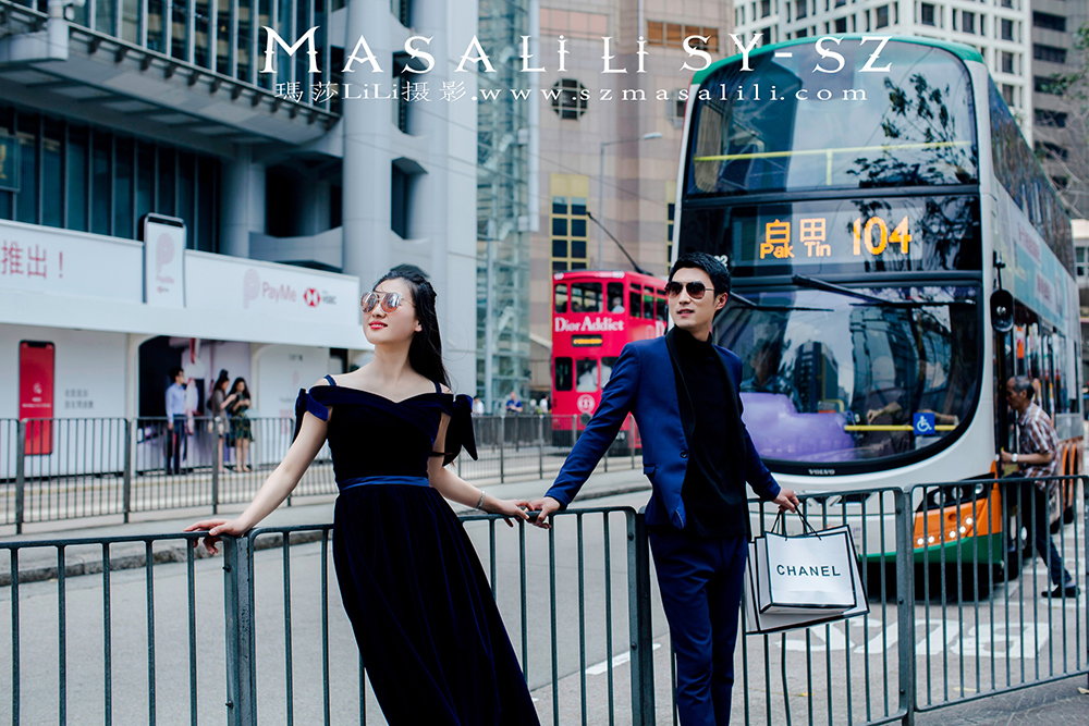 香港旅拍婚纱照凌先生夫妇                 旅游婚纱摄影瑪莎莉莉出品