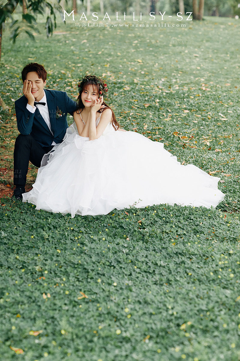 唐先生&江小姐夫妇小清新唯美森系婚纱照                           旅游婚纱摄影瑪莎LiLi出品
