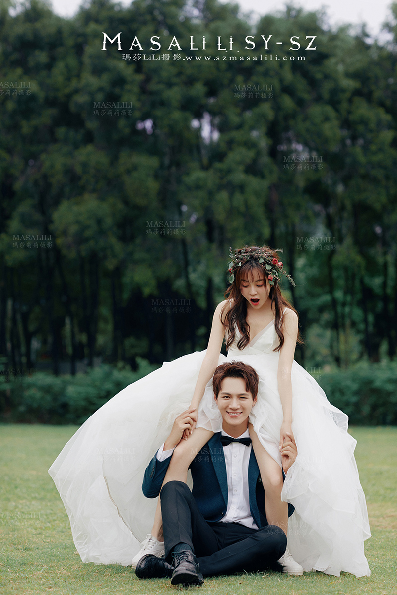 唐先生&江小姐夫妇小清新唯美森系婚纱照                           旅游婚纱摄影瑪莎LiLi出品