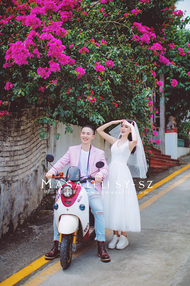 杨先生&小玉夫妇街拍小清新婚纱照                        深圳婚纱摄影工作室玛莎莉莉摄影出品