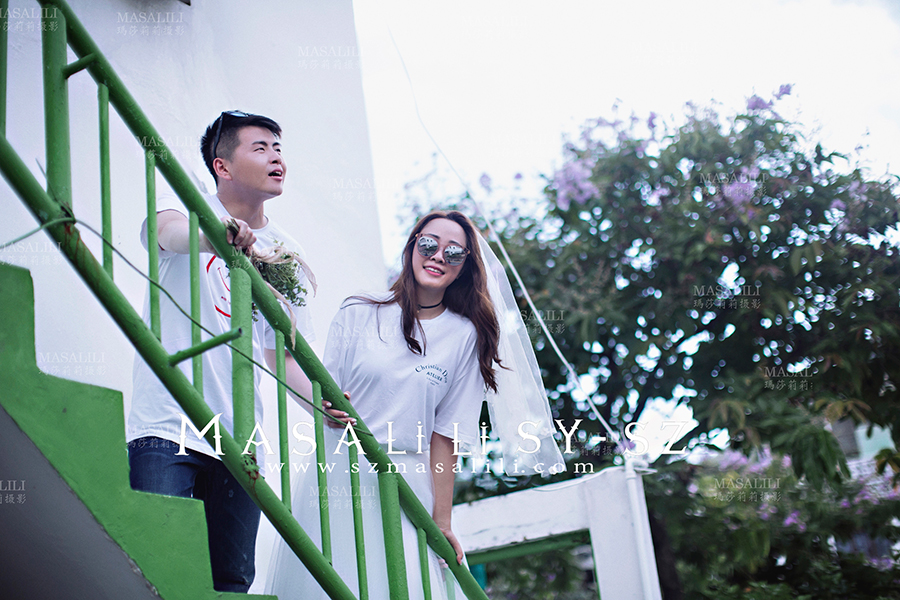 葛小姐&耿先生文艺旅拍香港婚纱照                               旅游婚纱摄影瑪莎LiLi出品