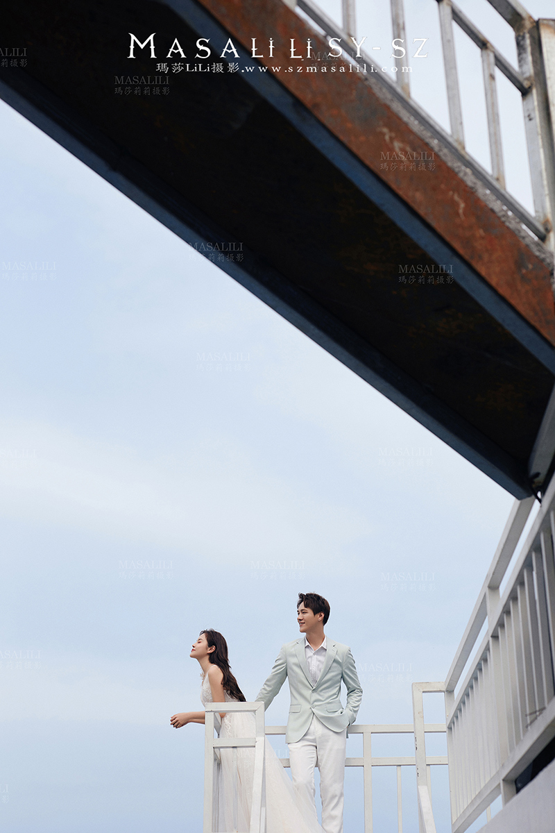 唐先生&江小姐夫妇深圳最美海岸线青青牧场旅拍婚纱照                           瑪莎LiLi出品