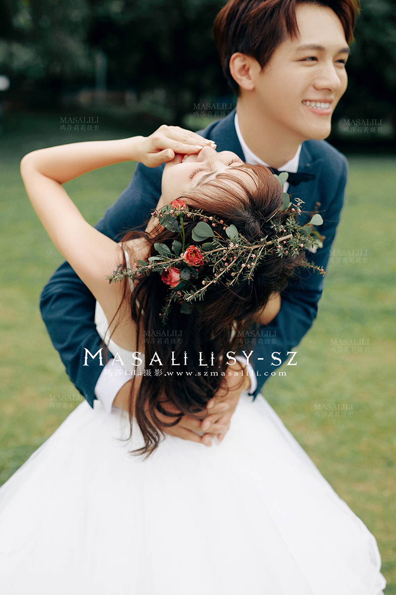 唐先生&江小姐夫妇小清新唯美森系婚纱照                           旅游婚纱摄影瑪莎LiLi出品