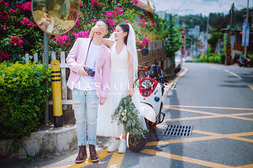 杨先生&小玉夫妇街拍小清新婚纱照                        深圳婚纱摄影工作室玛莎莉莉摄影出品