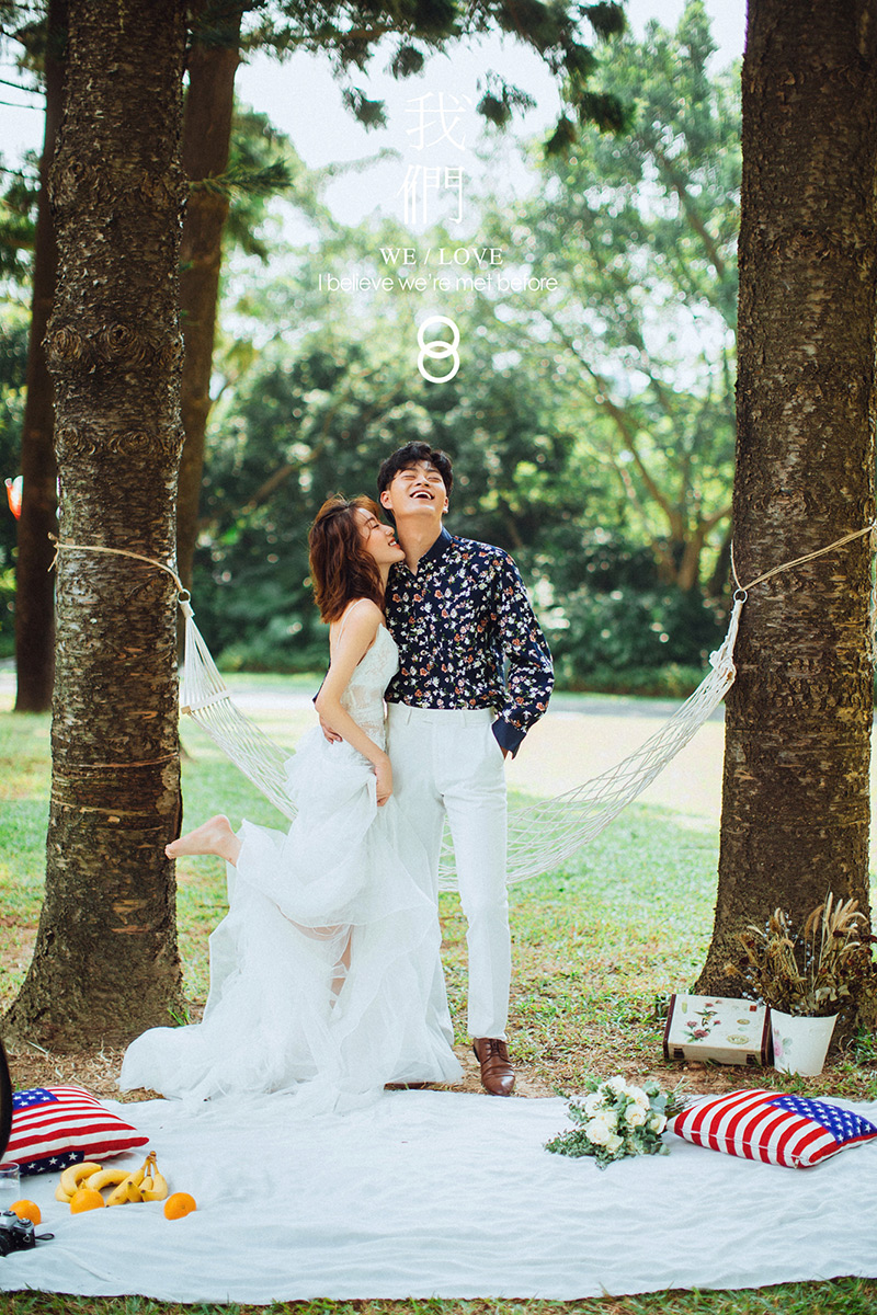 陈先生&刘小姐夫妇小清新森系婚纱照        深圳婚纱摄影工作室玛莎莉莉出品