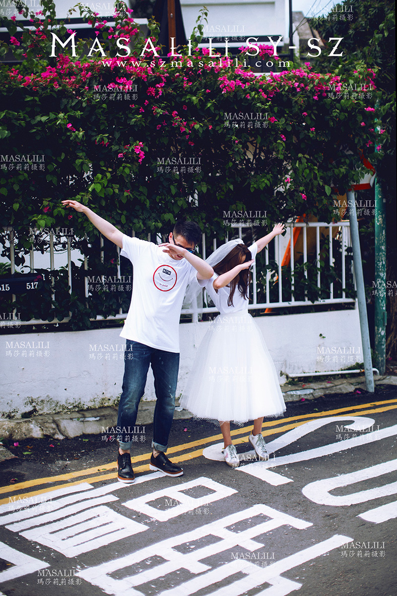 葛小姐&耿先生文艺旅拍香港婚纱照                               旅游婚纱摄影瑪莎LiLi出品