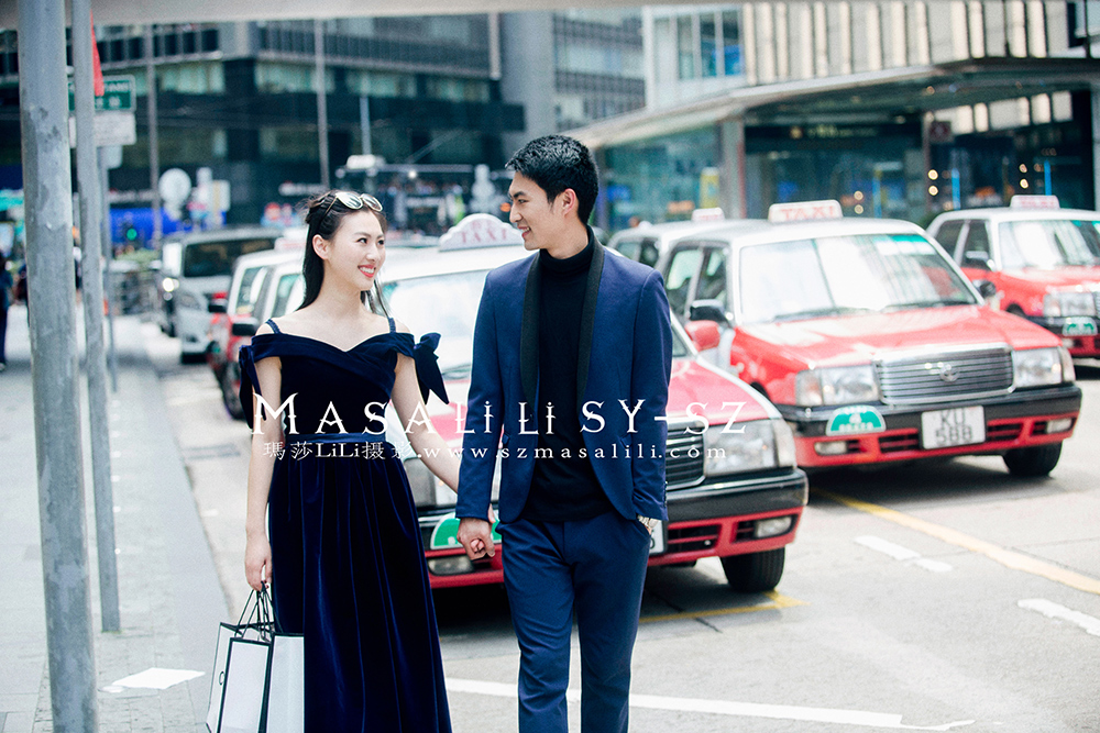 香港旅拍婚纱照凌先生夫妇                 旅游婚纱摄影瑪莎莉莉出品