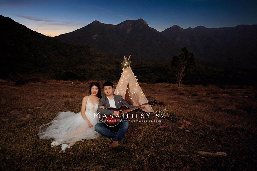 杨先生&吴小姐夫妇幸福浪漫牧场婚纱照 深圳婚纱摄影瑪莎LiLi出品