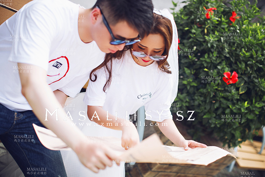 葛小姐&耿先生文艺旅拍香港婚纱照                               旅游婚纱摄影瑪莎LiLi出品