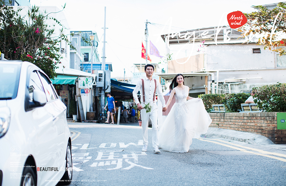 凌先生夫妇 幸福浪漫香港旅拍婚纱照             拍摄场景香港石澳海景维多利亚港夜景婚纱照瑪莎莉莉出品