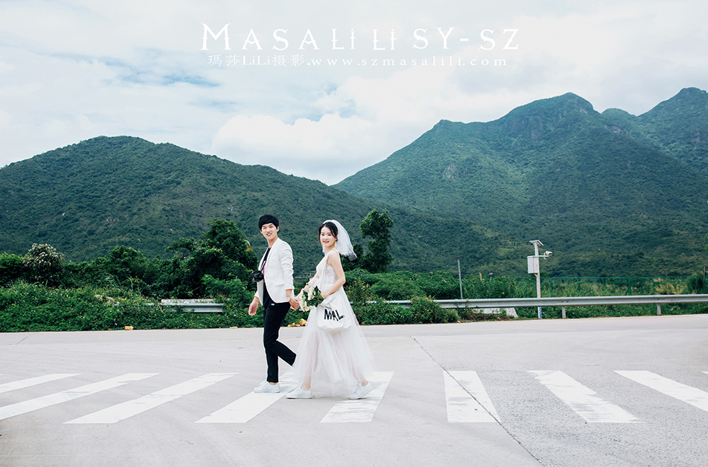 谢先生&肖小姐夫妇旅拍小清新婚纱照                      深圳婚纱摄影玛莎莉莉出品 