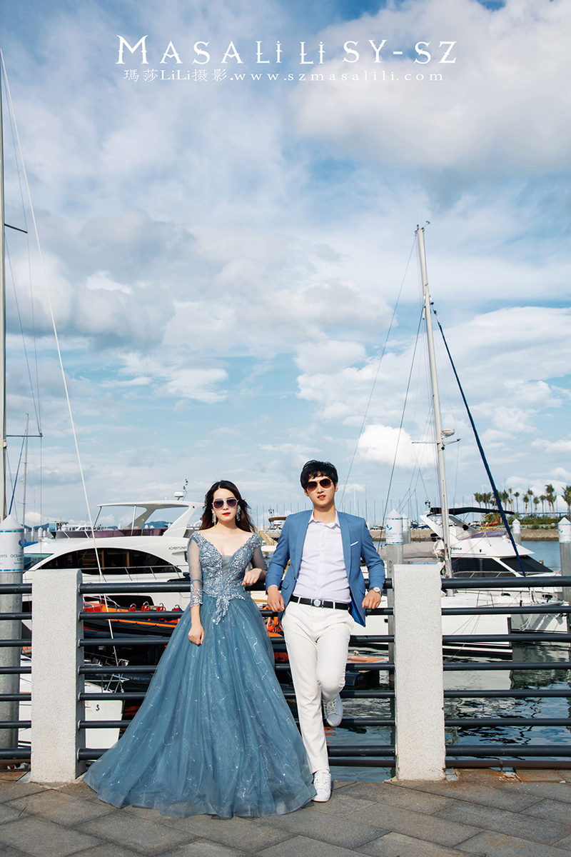 谢先生&肖小姐夫妇旅拍小清新婚纱照                      深圳婚纱摄影玛莎莉莉出品 