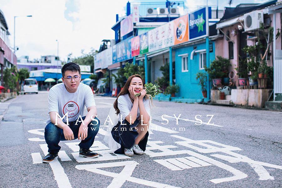葛小姐&耿先生文艺旅拍香港婚纱照                               旅游婚纱摄影瑪莎LiLi出品