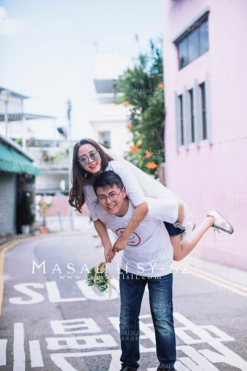 葛小姐&耿先生文艺旅拍香港婚纱照                               旅游婚纱摄影瑪莎LiLi出品