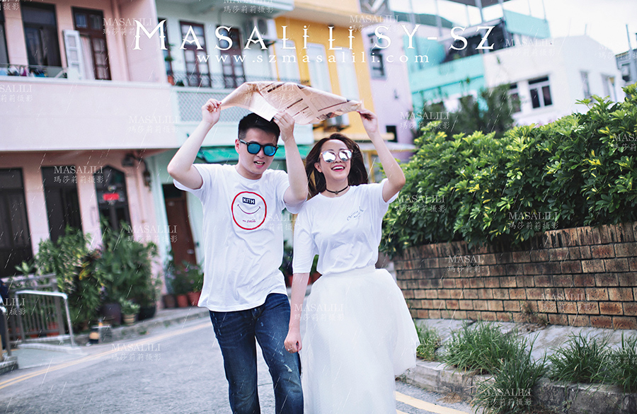 葛小姐&耿先生文艺旅拍香港婚纱照                               旅游婚纱摄影瑪莎LiLi出品