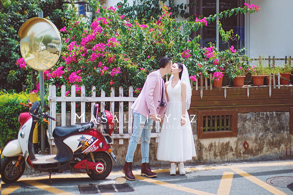 杨先生&小玉夫妇街拍小清新婚纱照                        深圳婚纱摄影工作室玛莎莉莉摄影出品