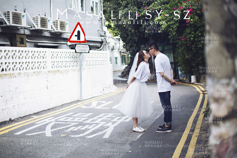 葛小姐&耿先生文艺旅拍香港婚纱照                               旅游婚纱摄影瑪莎LiLi出品