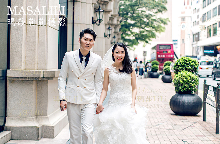 刘先生&顾小姐夫妇香港维多利亚港婚纱照                                                                                                                          深圳婚纱摄影玛莎LiLi出品