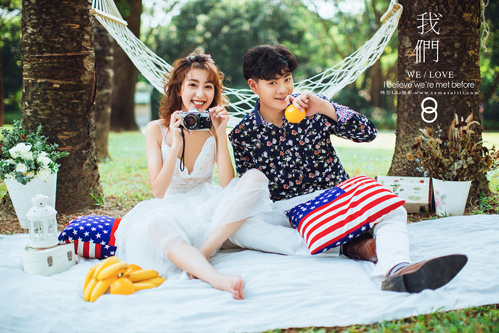 陈先生&刘小姐夫妇小清新森系婚纱照        深圳婚纱摄影工作室玛莎莉莉出品