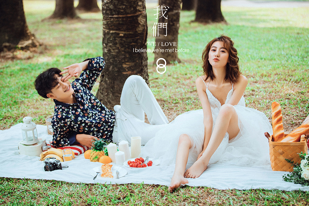 陈先生&刘小姐夫妇小清新森系婚纱照        深圳婚纱摄影工作室玛莎莉莉出品