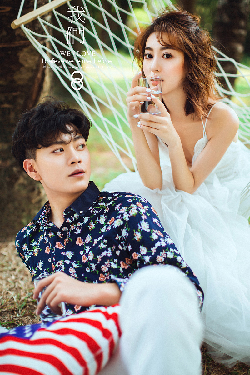 陈先生&刘小姐夫妇小清新森系婚纱照        深圳婚纱摄影工作室玛莎莉莉出品