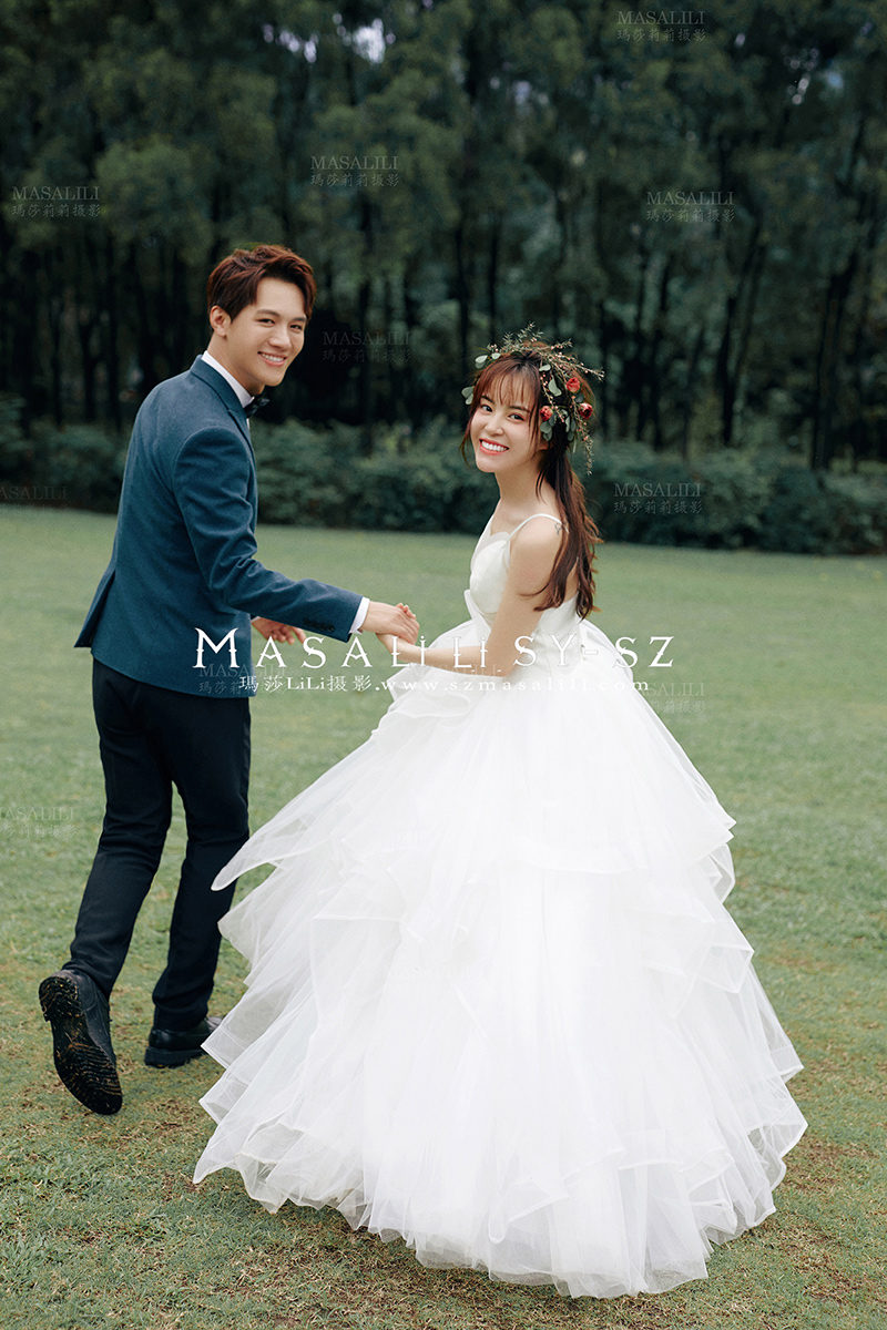 唐先生&江小姐夫妇小清新唯美森系婚纱照                           旅游婚纱摄影瑪莎LiLi出品