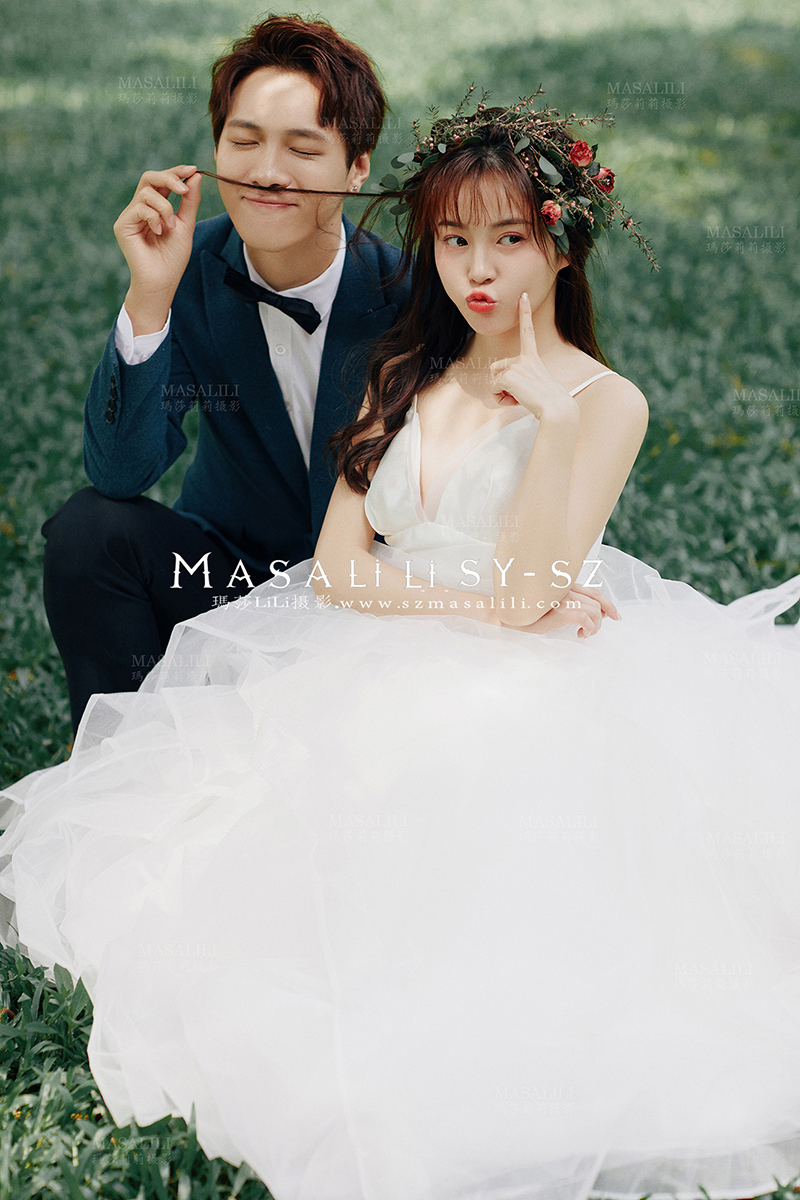 唐先生&江小姐夫妇小清新唯美森系婚纱照                           旅游婚纱摄影瑪莎LiLi出品
