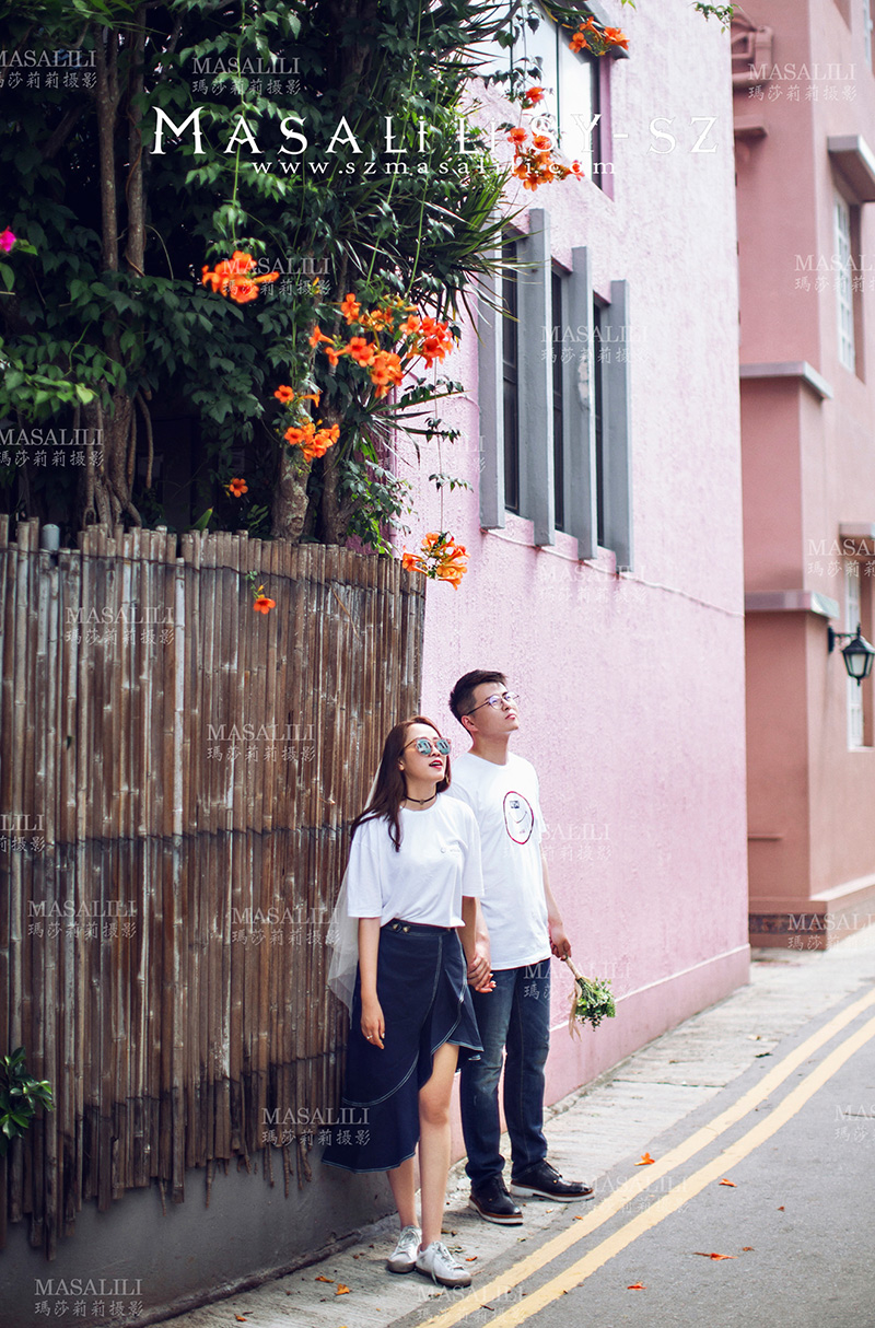 葛小姐&耿先生文艺旅拍香港婚纱照                               旅游婚纱摄影瑪莎LiLi出品