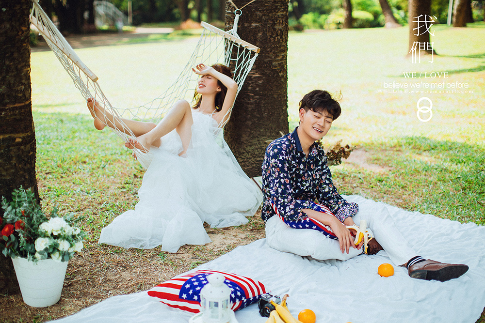 陈先生&刘小姐夫妇小清新森系婚纱照        深圳婚纱摄影工作室玛莎莉莉出品
