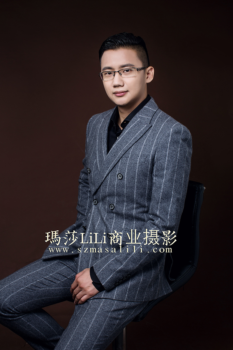 企业CEO形象照.                      深圳形象照拍摄