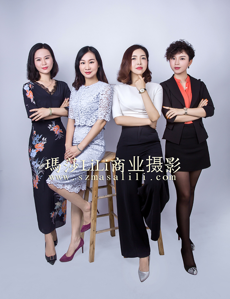 团队商务形象照                                   深圳团队照形象照拍摄哪家好
