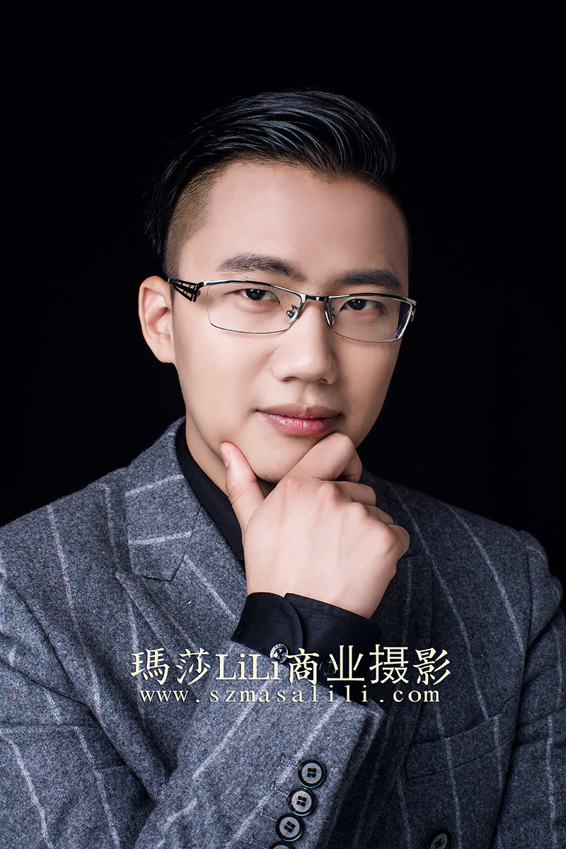 企业CEO形象照.                      深圳形象照拍摄