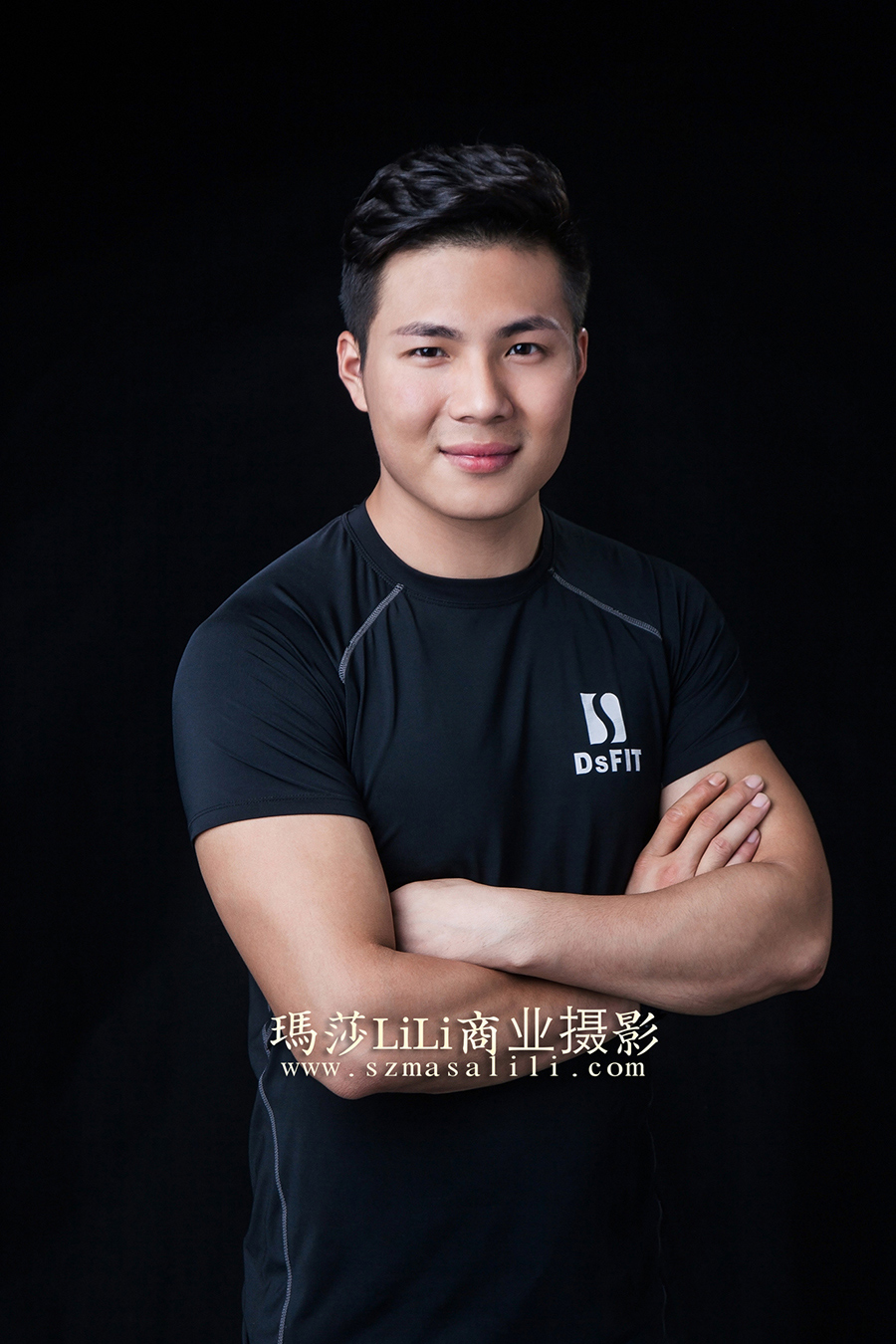 健身教练形象照                                               深圳健身教练瑜伽老师舞蹈老师形象照拍摄