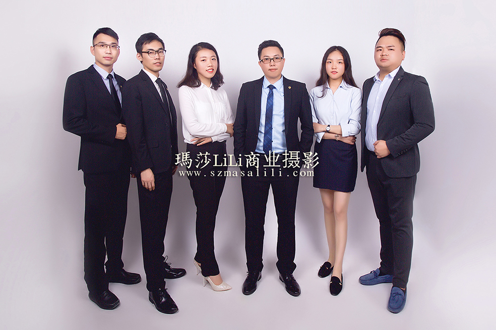 深圳平安团队照拍摄公司企业老总经理个人白领商业形象照定制拍摄