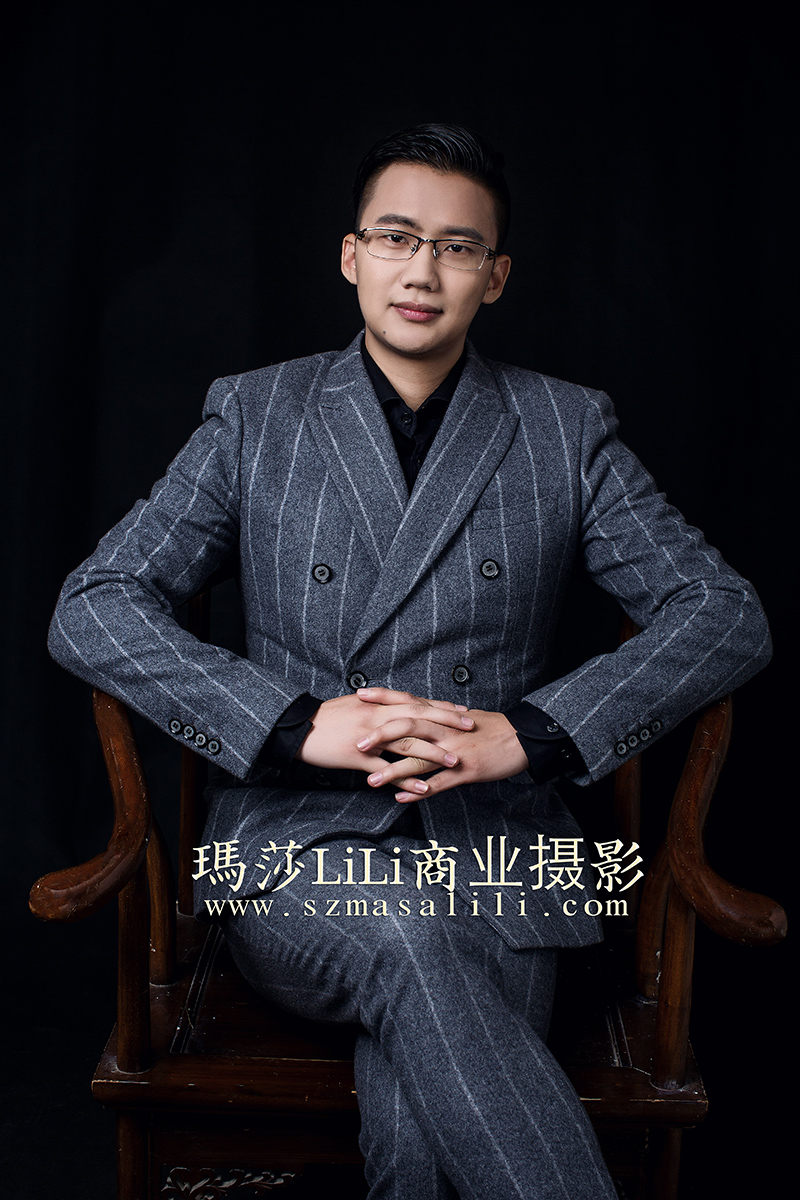 企业CEO形象照.                      深圳形象照拍摄