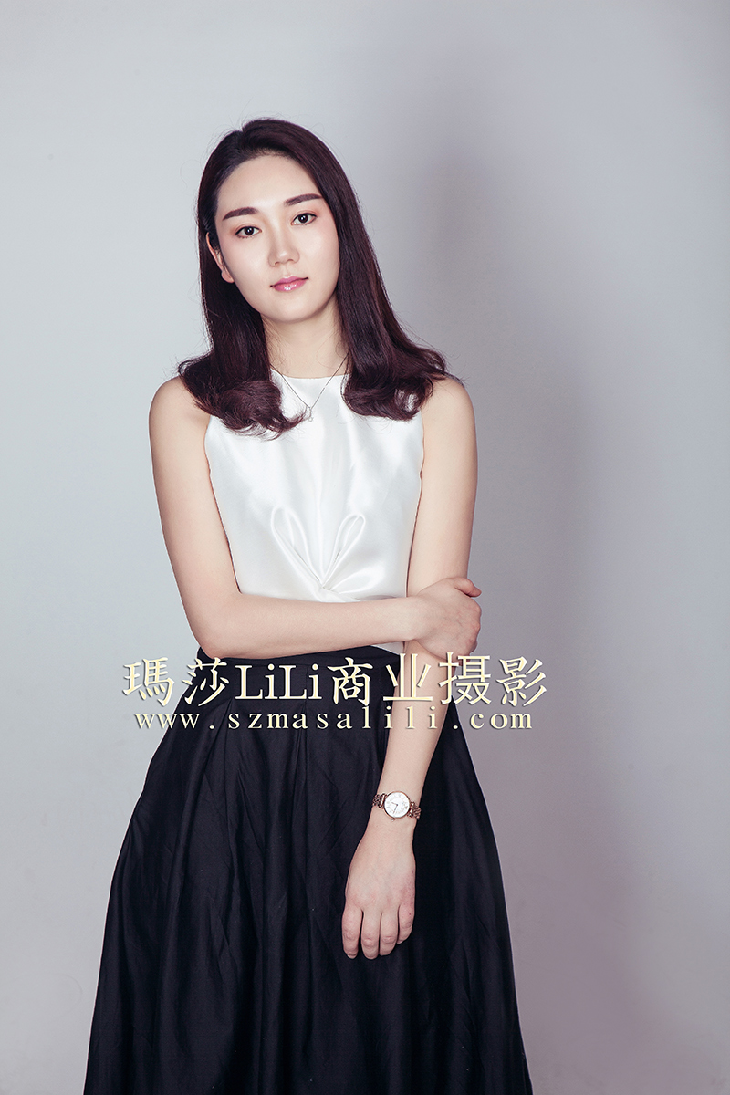 节目主持人形象照                            深圳时尚形象照拍摄哪家好瑪莎LiLi