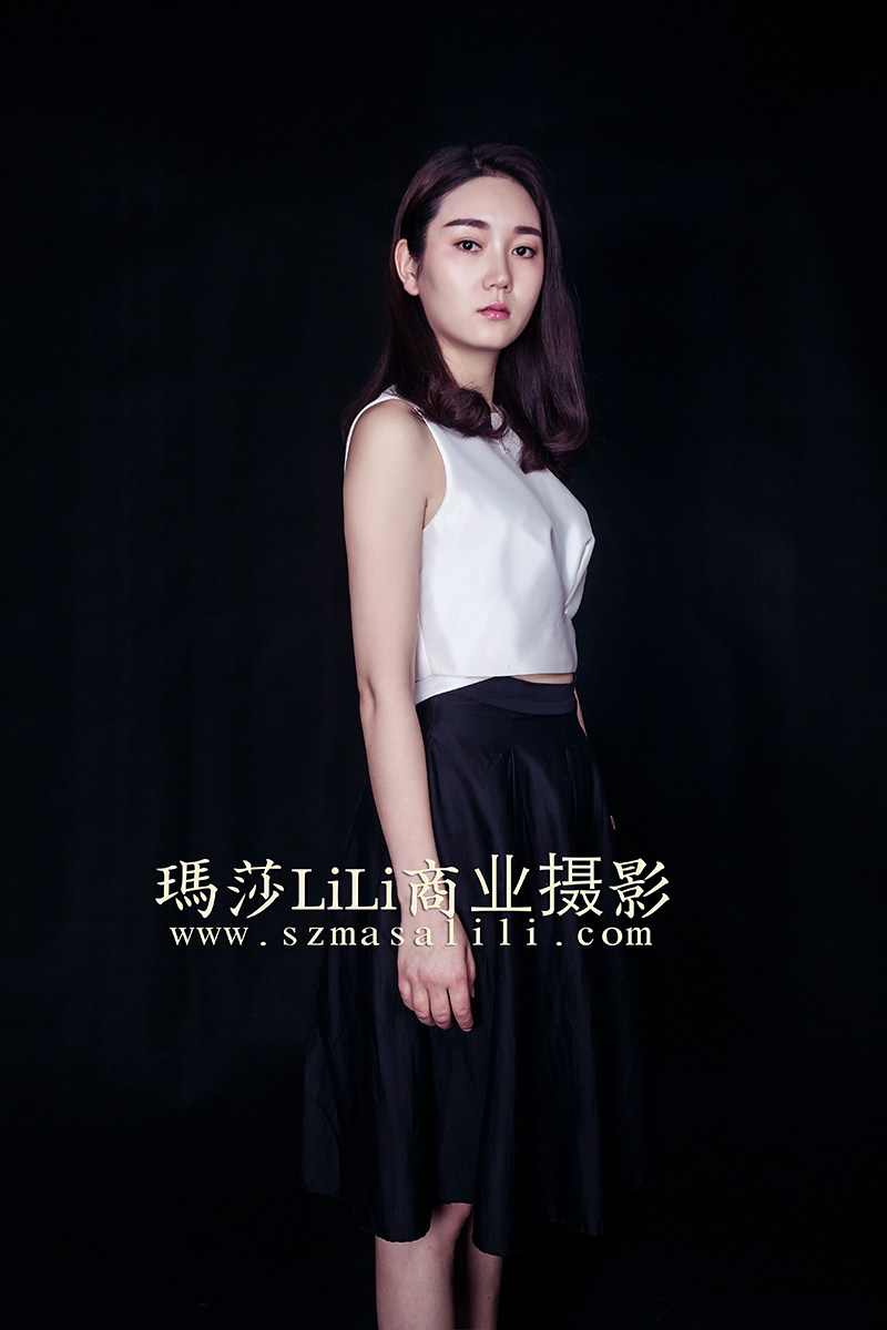 节目主持人形象照                            深圳时尚形象照拍摄哪家好瑪莎LiLi