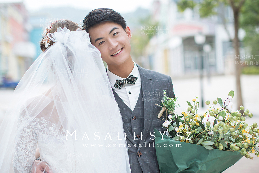 江小姐&李先生夫妇                                  欧式简约婚纱照