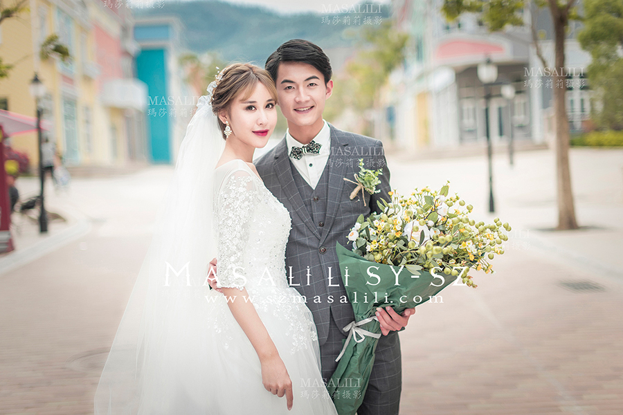江小姐&李先生夫妇                                  欧式简约婚纱照