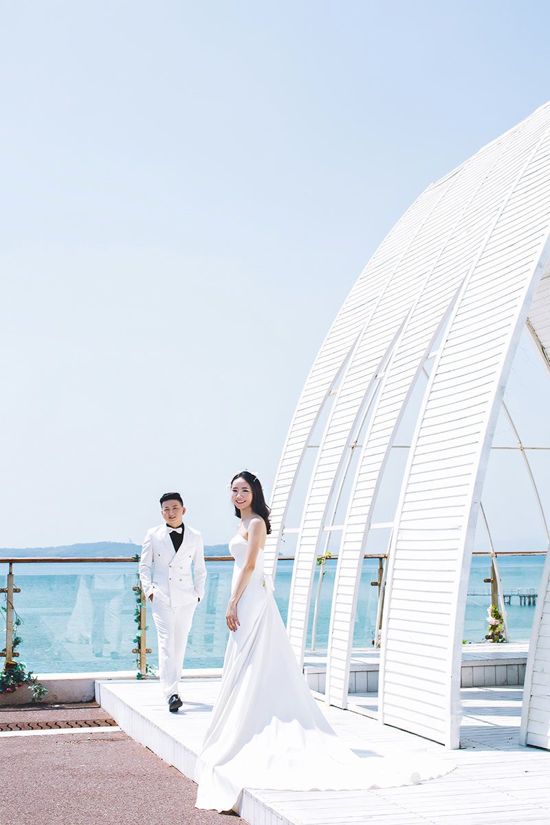 谢先生&陈小姐夫妇幸福浪漫小清新婚纱照                                    深圳婚纱摄影工作室瑪莎LiLi出品                    