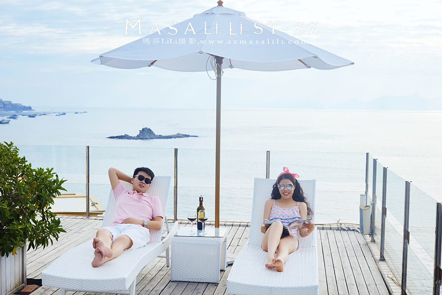 杨先生&吴小姐夫妇幸福浪漫欧式城堡旅拍婚纱照 深圳婚纱摄影瑪莎莉莉出品