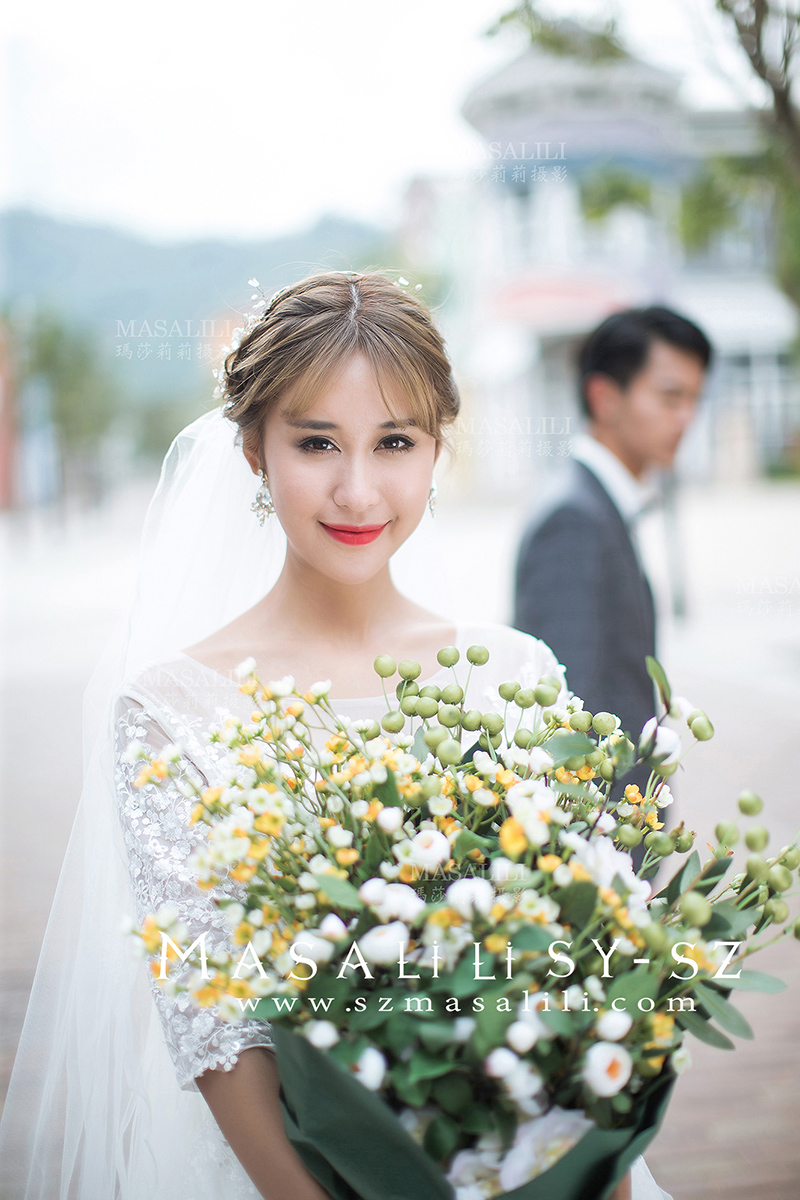 江小姐&李先生夫妇                                  欧式简约婚纱照