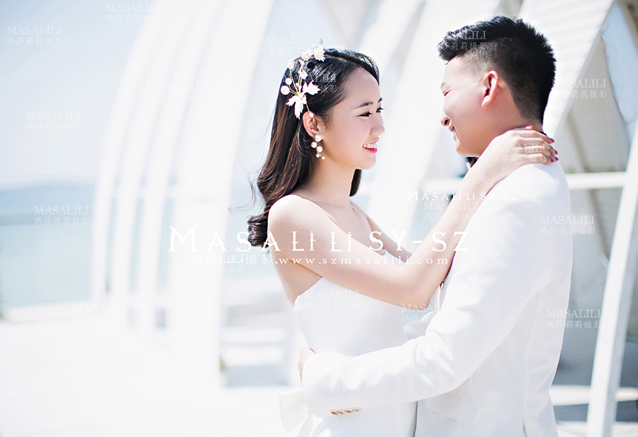 谢先生&陈小姐夫妇幸福浪漫小清新婚纱照                                    深圳婚纱摄影工作室瑪莎LiLi出品                    