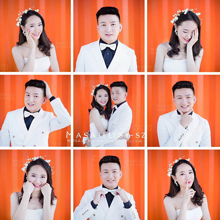 谢先生&陈小姐夫妇幸福浪漫小清新婚纱照                                    深圳婚纱摄影工作室瑪莎LiLi出品                    