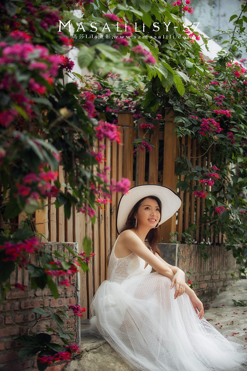 张先生&刘小姐夫妇浪漫婚纱照清新旅拍风婚纱照深圳婚纱摄影玛莎莉莉出品