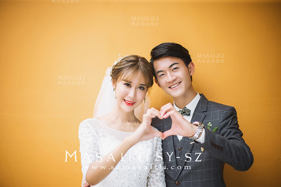 江小姐&李先生夫妇                                  欧式简约婚纱照