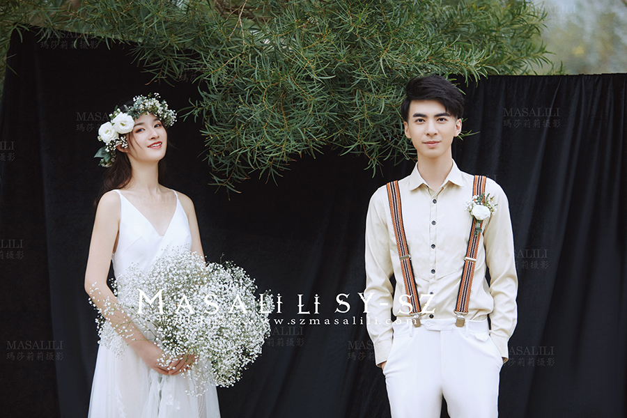 蔡先生夫妇幸福浪漫婚纱照