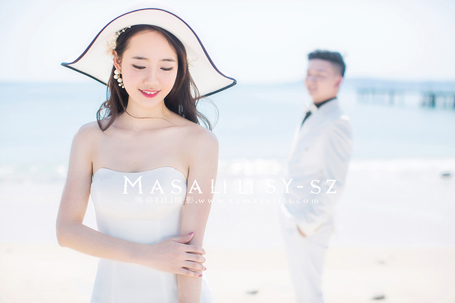 谢先生&陈小姐夫妇幸福浪漫小清新婚纱照                                    深圳婚纱摄影工作室瑪莎LiLi出品                    